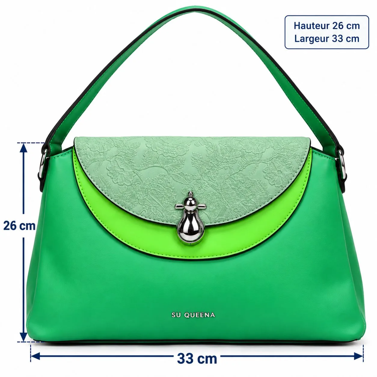 Sac à main Su Queena vert