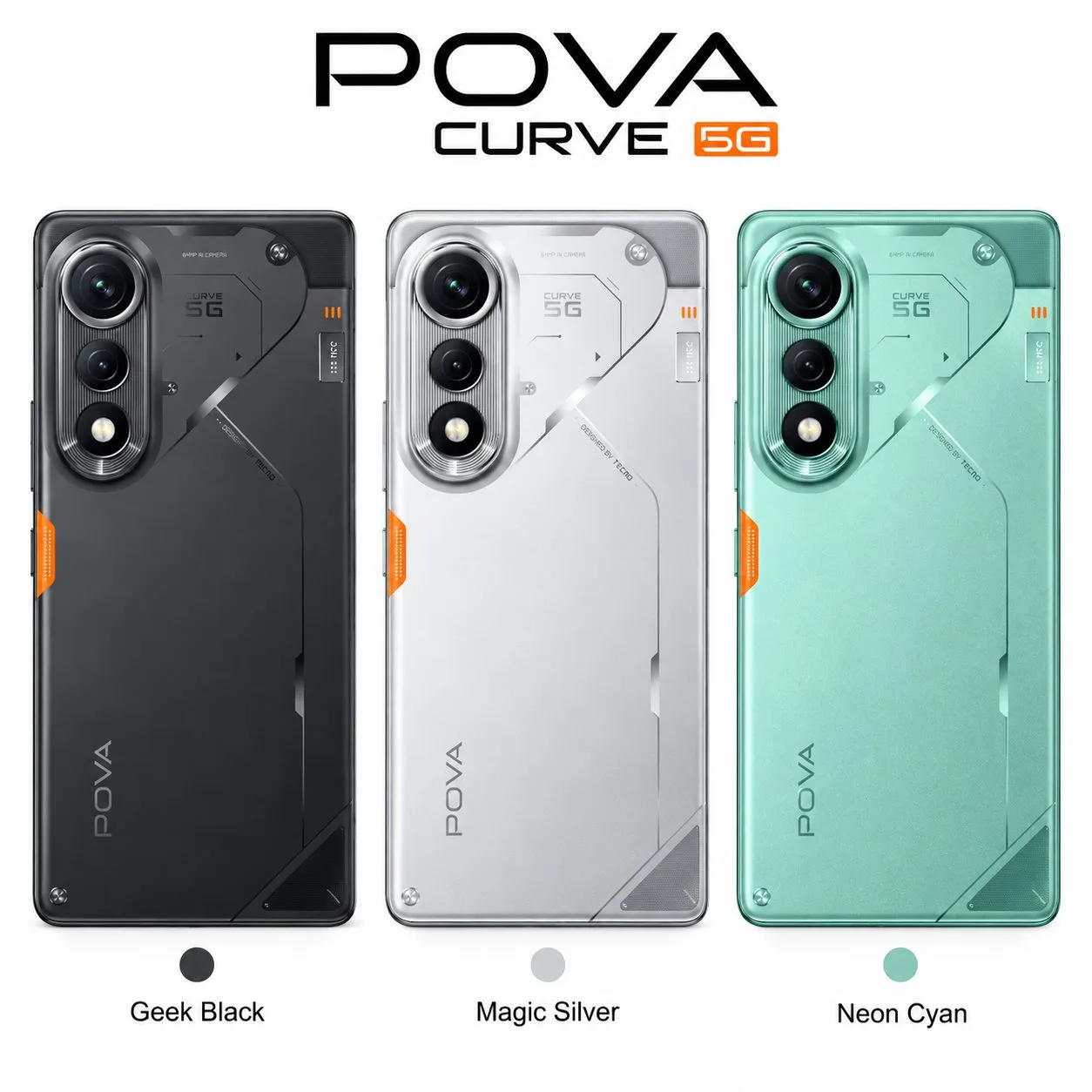 Tecno Pova Curve 5G 256 Go