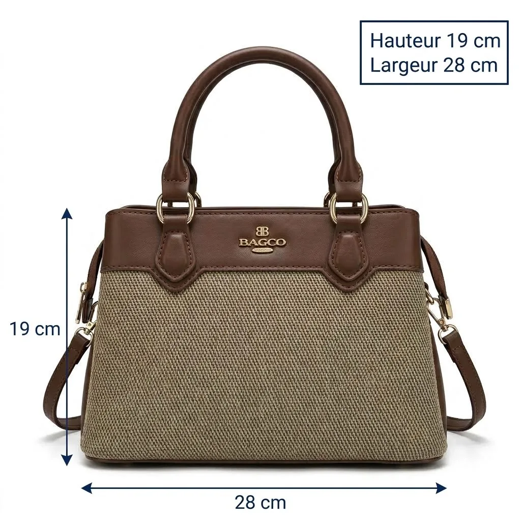 Sac à main BAGCO Taille moyenne