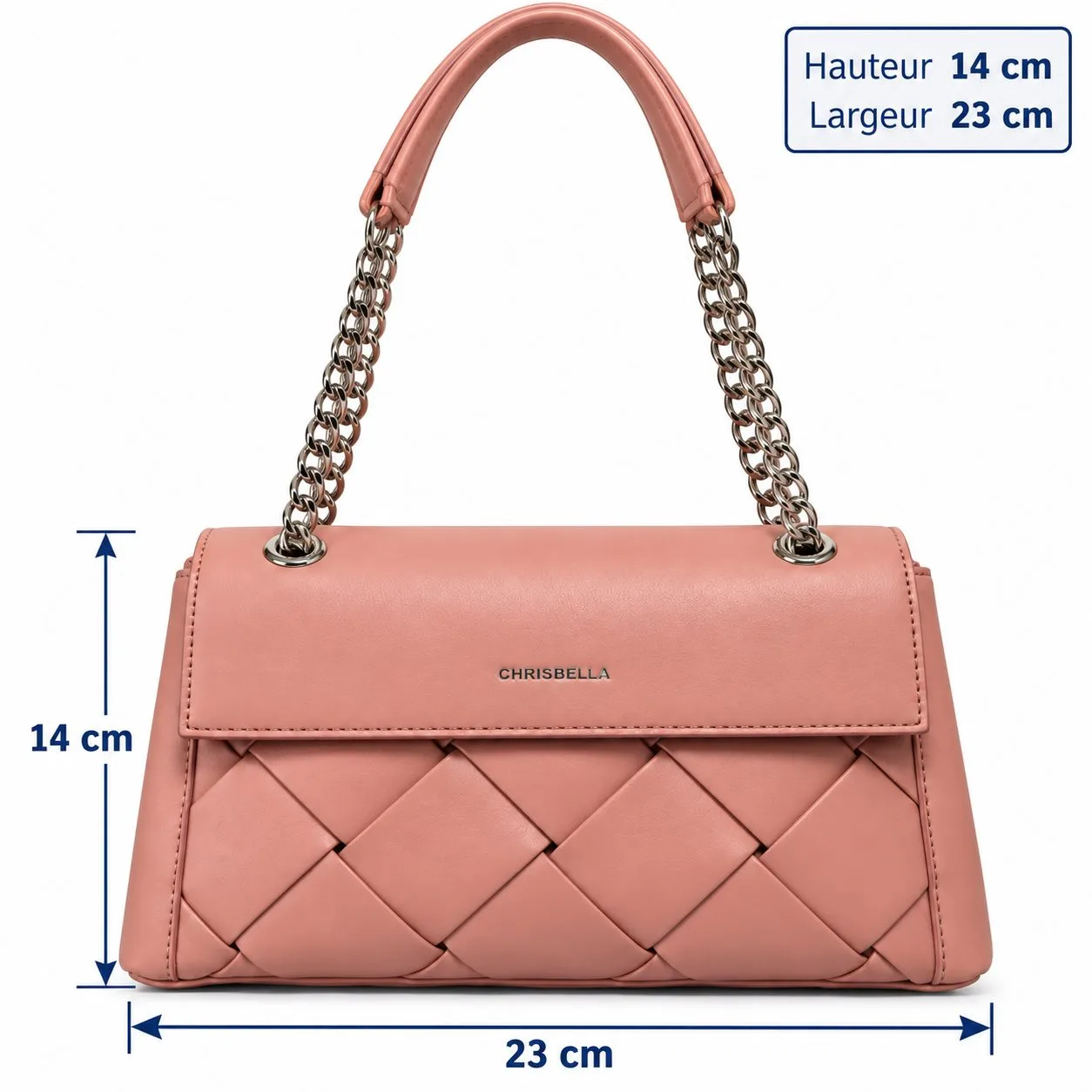 Sac à main Chrisbella rose