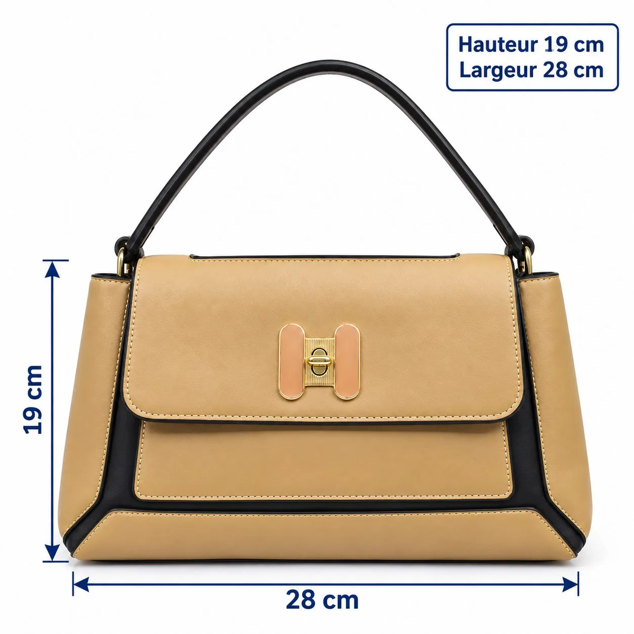 Sac à main moyen format