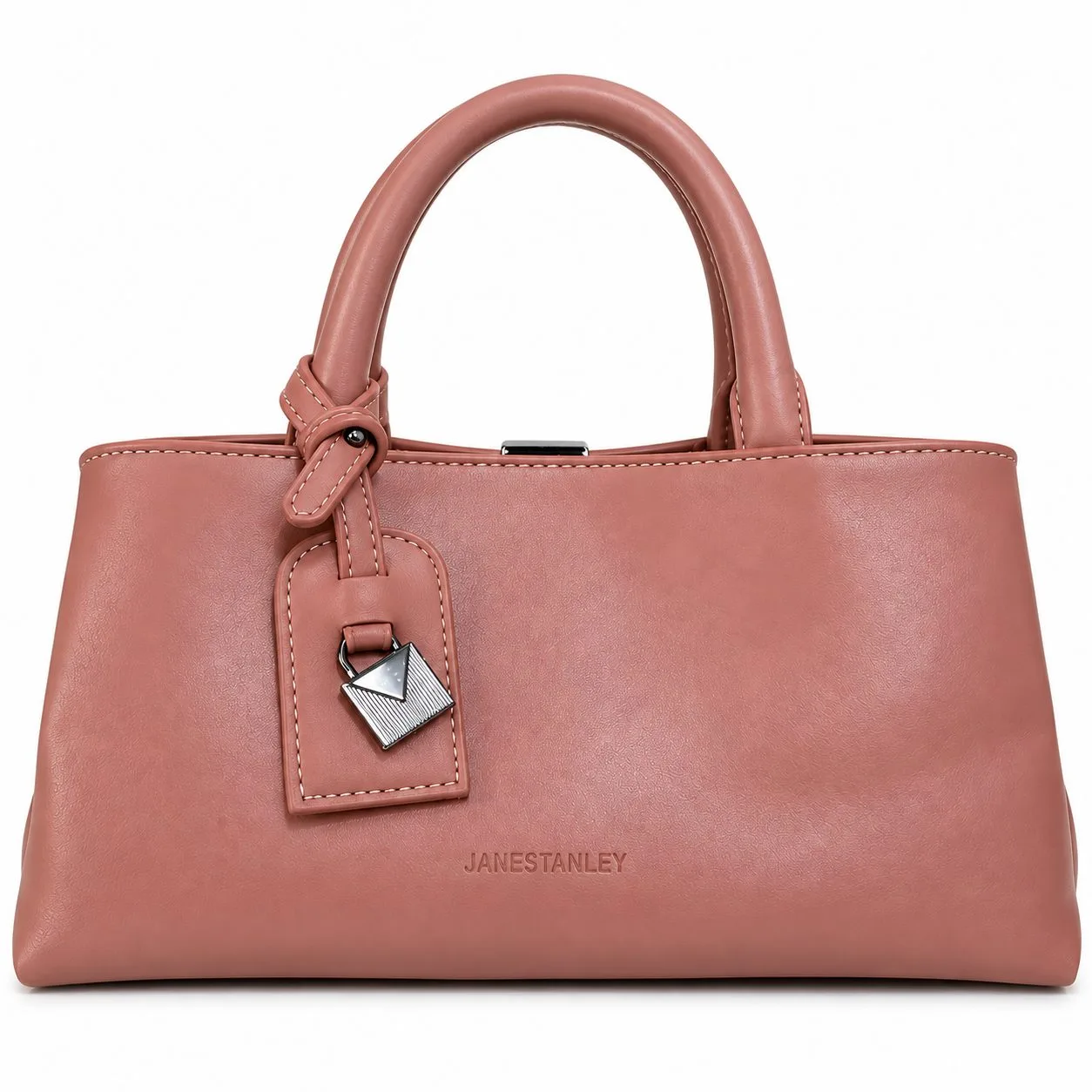 Sac à main Janestanley rose poudré