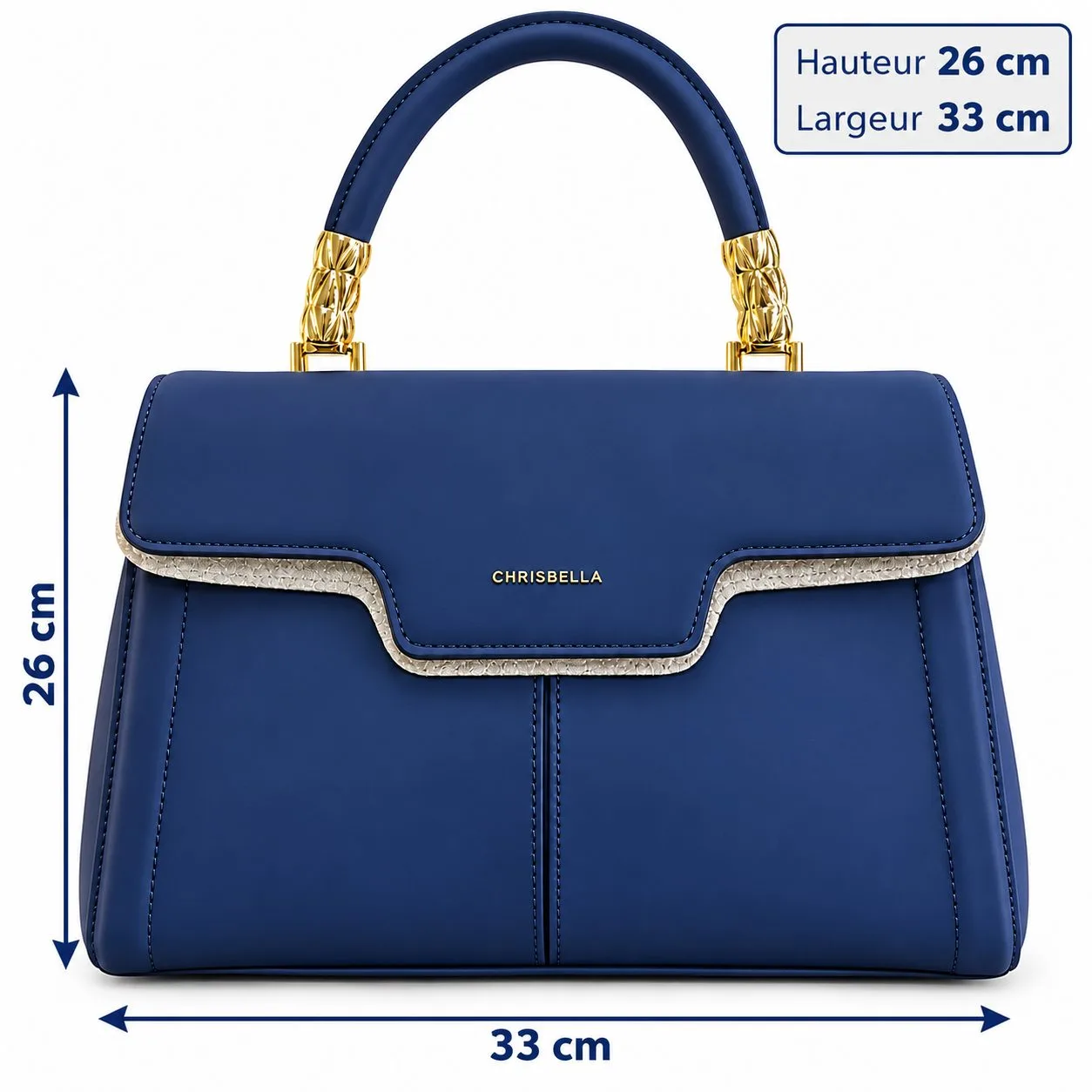 Sac à main CHRISBELLA — grande taille
