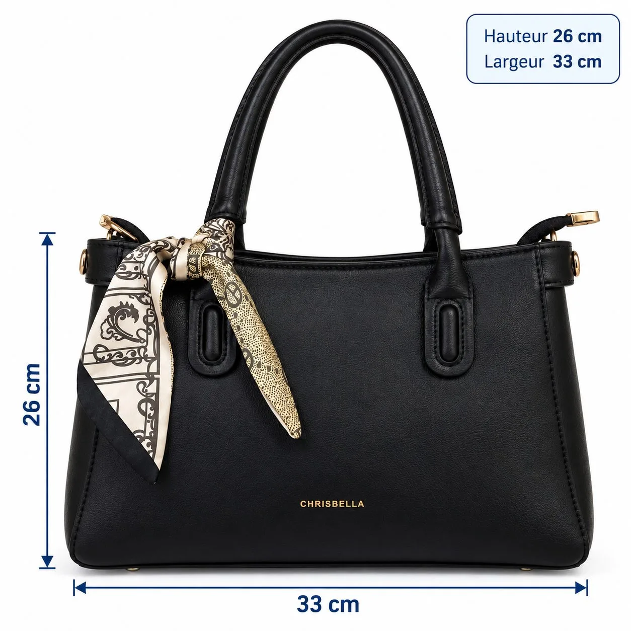 Sac à main Chrisbella noir