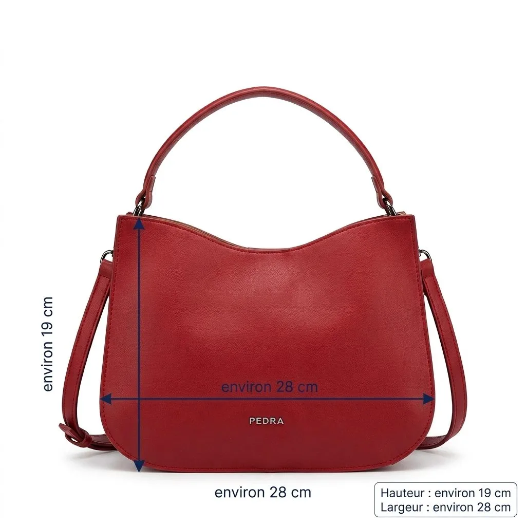Sac à main Pedra rouge