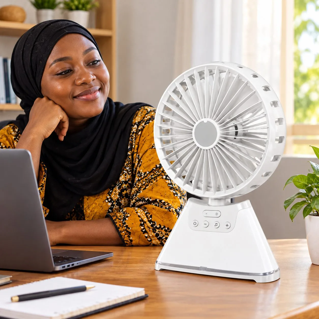 Ventilateur rechargeable Sing-e ZQS-F801