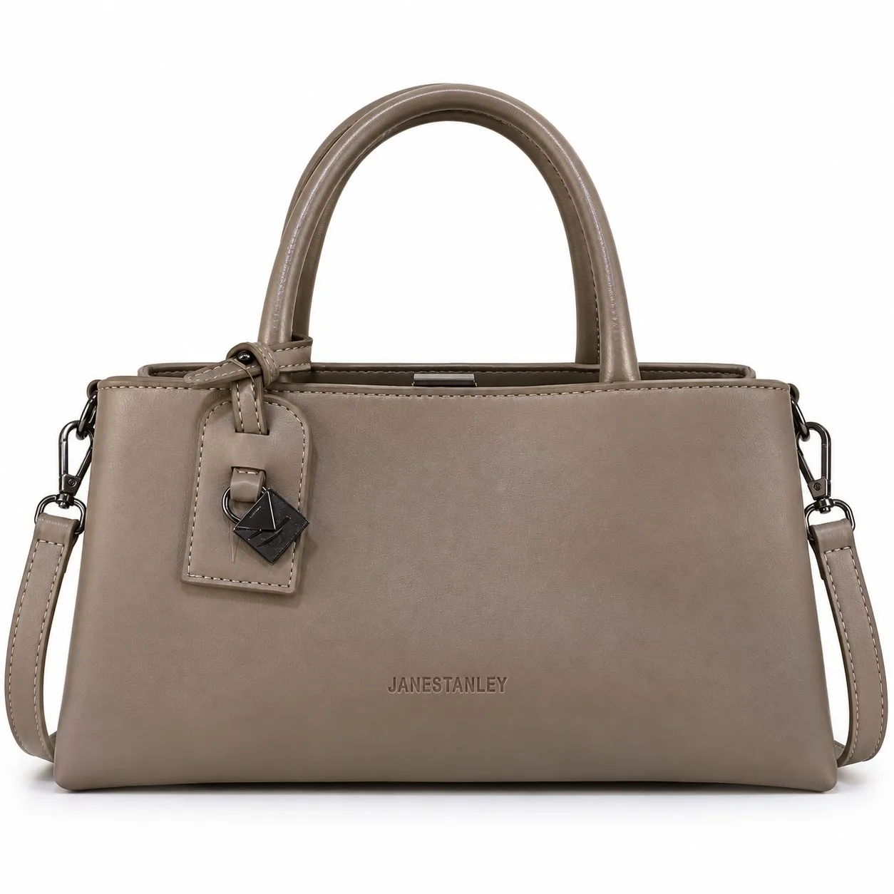 Sac à main Janestanley gris foncé