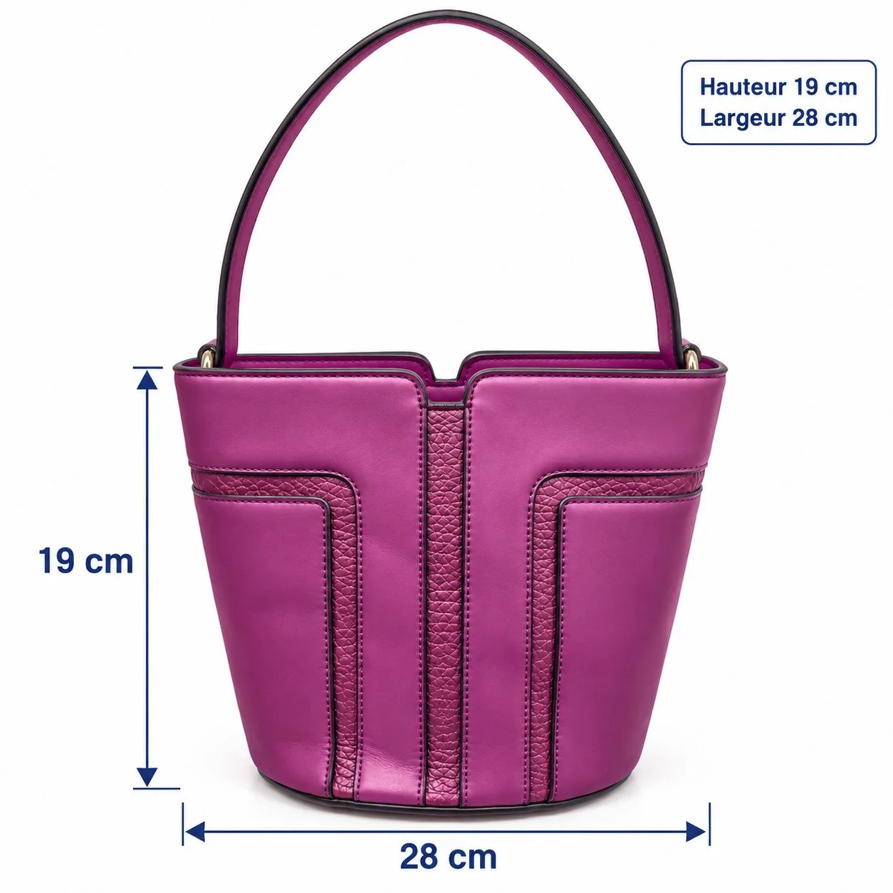 Sac à main format moyen