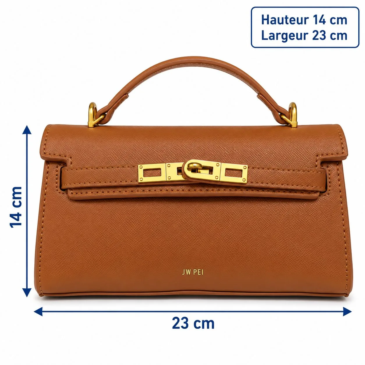 Sac à main PW PEI marron