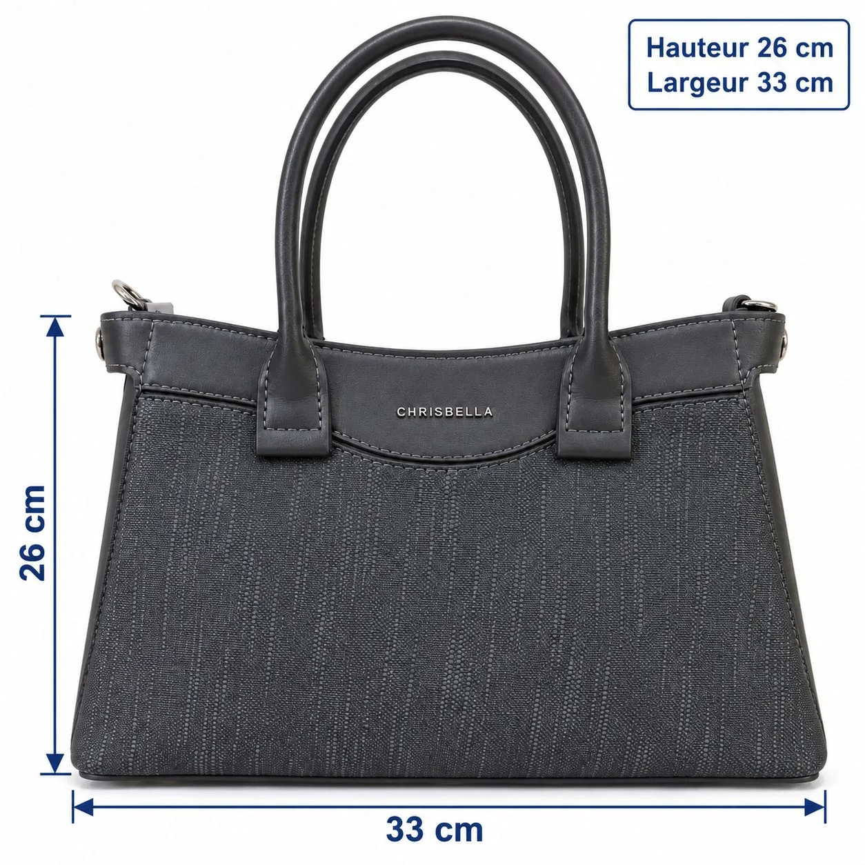 Sac à main Chrisbella gris