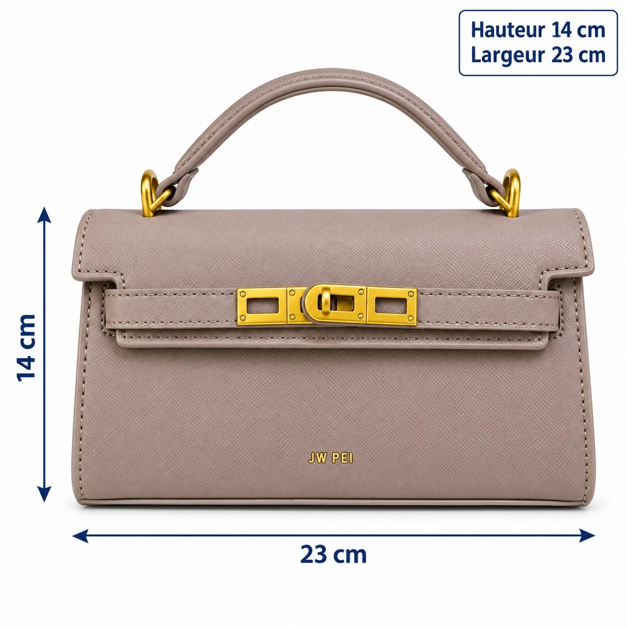 Sac à main PW PEI violet clair
