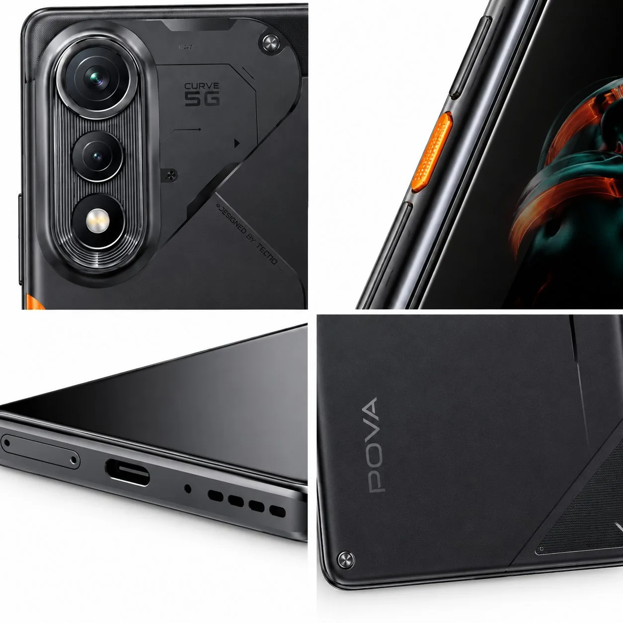 Tecno Pova Curve 5G 256 Go