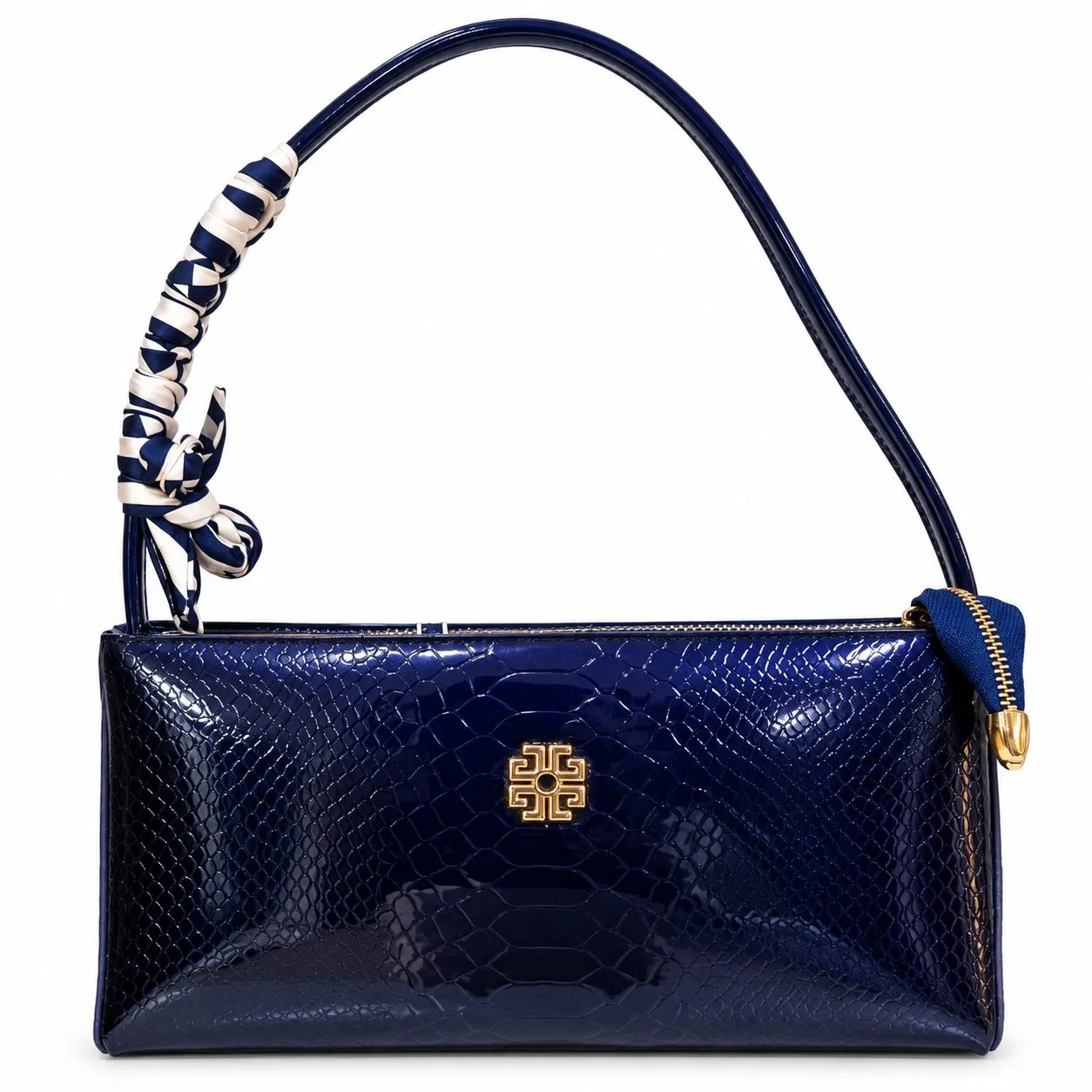 Sac à main Janestanley bleu nuit