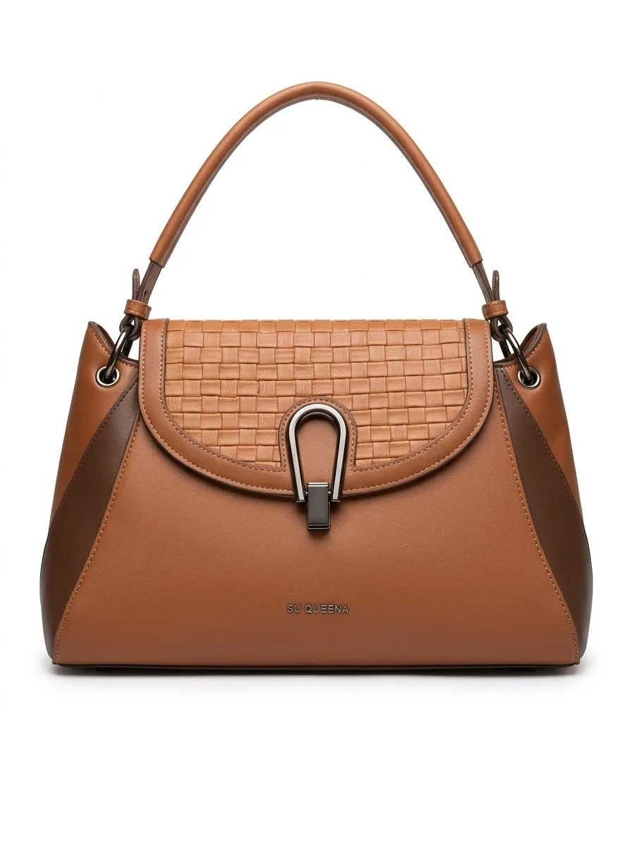 Sac à main Su Queena marron