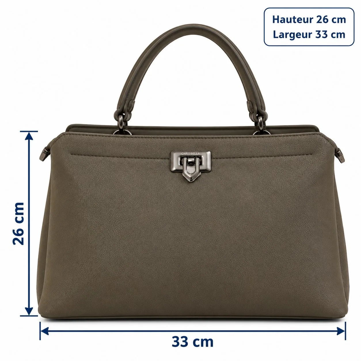 Sac à main CHRISBELLA grande taille