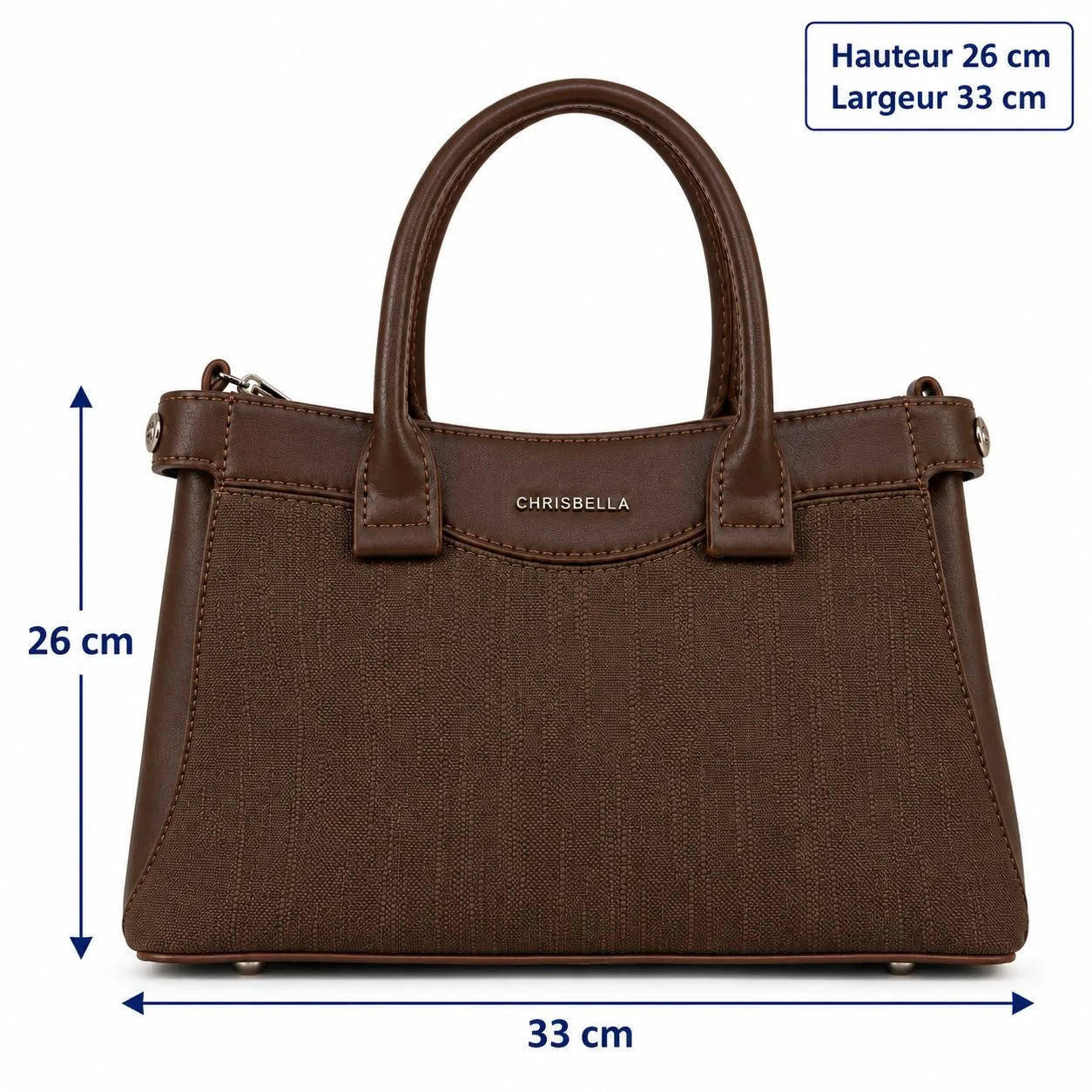 Sac à main Chrisbella marron