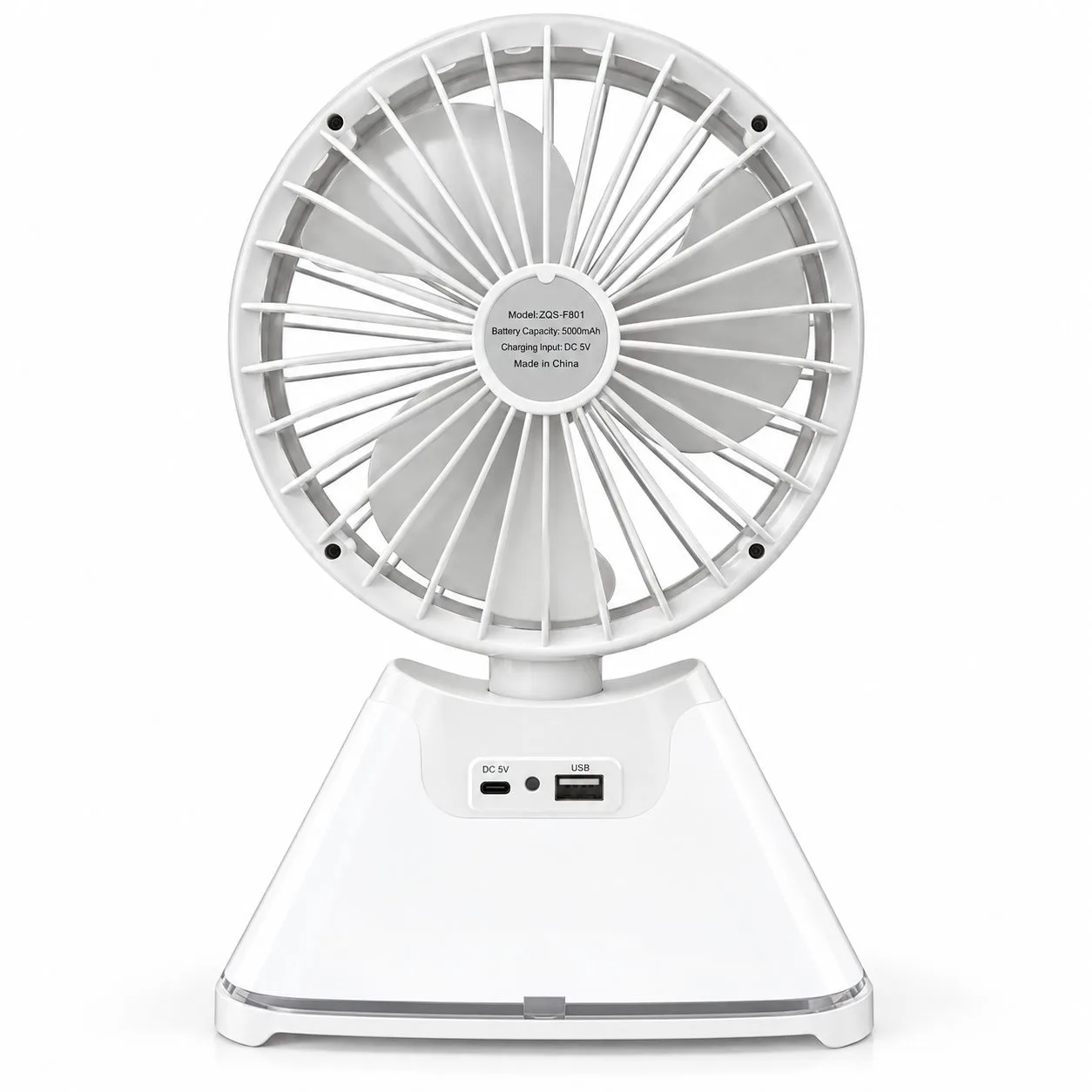 Ventilateur rechargeable Sing-e ZQS-F801